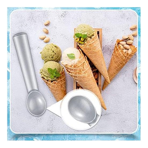 Suclain 3 Piezas Scoop De Helado De 7 Pulgadas Antiadherente