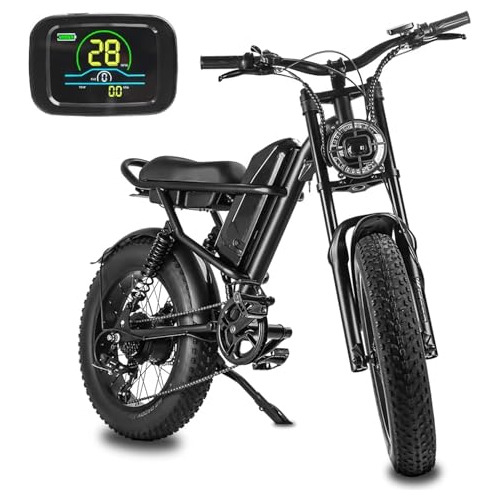 Ebike 1500w Con Batería Extraíble, Suspensión Completa, 28mp