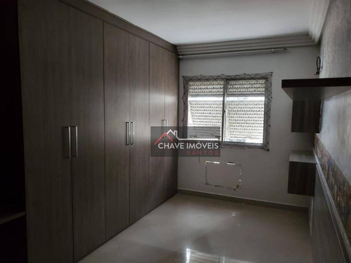 Imagem 25 de 30 de Apartamento Com 3 Dormitórios, 2 Suítes, 2 Vagas, À Venda, 175 M² Por R$ 718.000 - Ponta Da Praia - Santos/sp - Ap2960