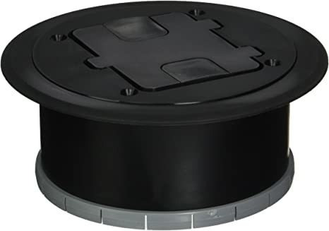 Bryant Eléctrico Rf406bk La Caja De Piso Kit, Negro