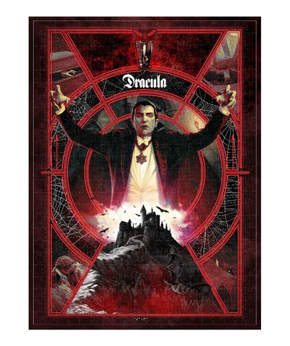 Rompecabezas Dracula Edicion Limitada Brilla En La Oscuridad