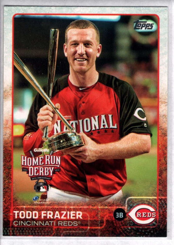 Actualización De Topps 2015 Us65 Todd Frazier Reds Mlb Tarje