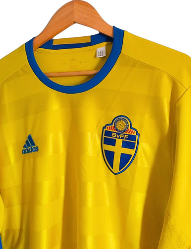 Camisa Original Seleção Suécia 2016 - Uniforme Titular (Usado)