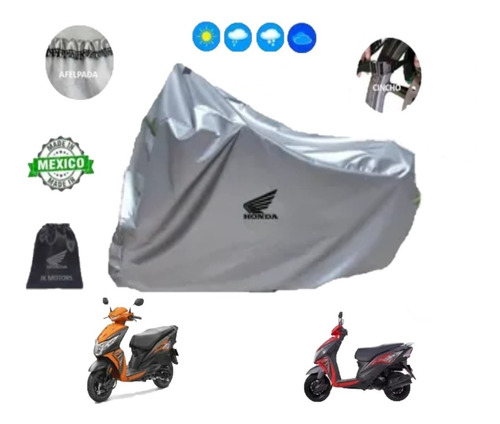 Funda Afelpada 100% Impermeable Para Honda Dio Envio Gratis