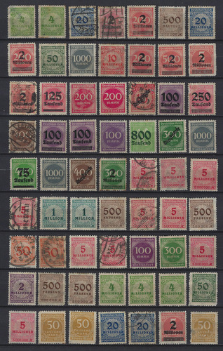 Lote1313 Alemania + De 300 Estampillas Usadas Y Nuevas