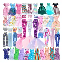 Comprar Ropa De Muñeca Blijola 15 Conjuntos Vestidos Y Tops