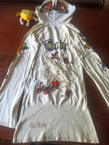 Christian Audigier × Ed Hardy Hoodie Y2k