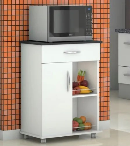 Imagem 1 de 3 de Fruteira Preto Armário Chão Cozinha Balcão Bebedouro Promo