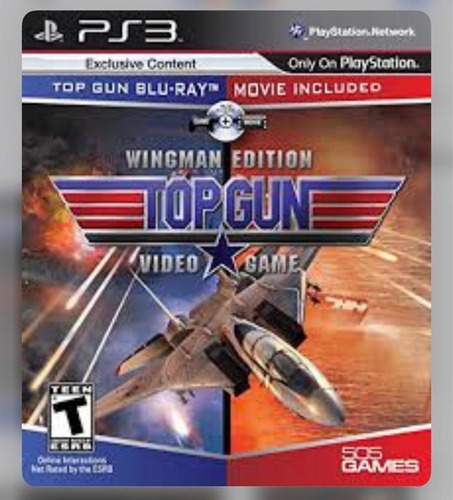 Jogo Playstation 3 Top Gun Wingman Edition