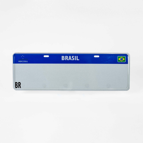 Placa Decorativa De Metal | Estilo Carro Com Nome1