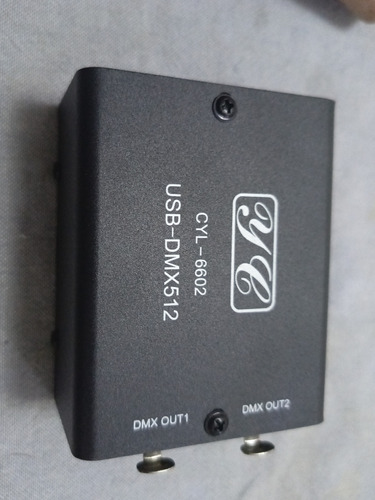 Interfase Dmx 512 Usb Para Tu Iluminación Profesional 