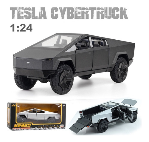 Tesla Cybertruck Camionetas Miniatura Metal Camión 1:24