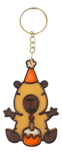 Capybara Carpincho Llavero Souvenir X 22 Unidades