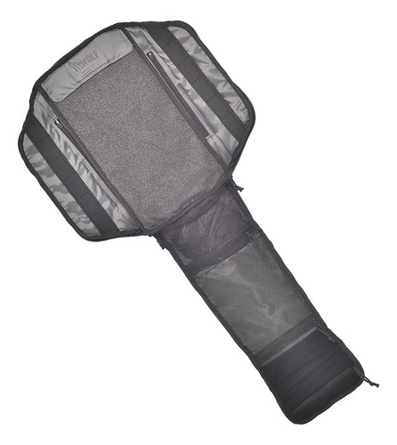 Mochila Transversal Wolf Attack 9mm Preta - Single Bag Cor Preto