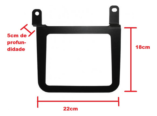 Afastador De Alforges P/ Sissibar Vulcan 650 2015+ Mototeca