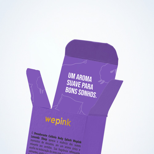 Body Splash Multifuncional Lavanda Sleep Wepink Virgínia