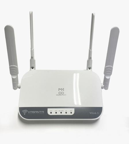 Router M4 Wilink 3 4g Lte 4 Antenas Blanco