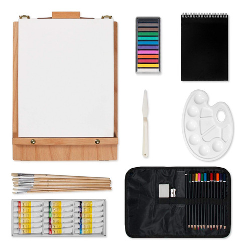 Kit De Dibujo Artístico Con 45 Piezas De Pintura