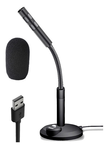 Imagen 1 de 8 de Microfono Usb Mesa Zoom Muteable Streaming Chat Pc Mut F16