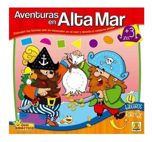 Aventuras En Alta Mar Juego De Mesa Formas Y Colores Implás