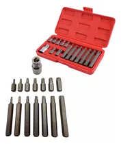 Comprar Jogo Kit De Bits Torx 15 Peças T20 A T55 Aço Crv Com Maleta