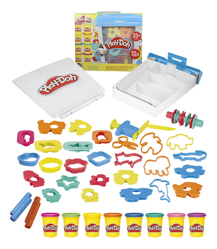 Play Doh Estuche Creatividad Masa Moldes Y Accesorios Hasbro