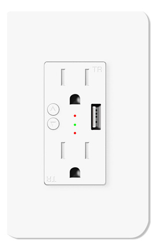 Enchufe Inteligente Static Con Wifi 0.5 W Tecnolite Connect Color Blanco