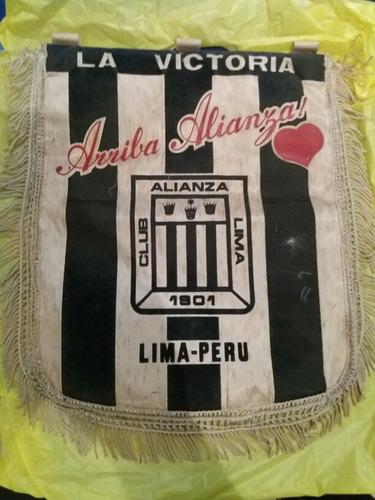 Alianza Lima. Banderin Original.