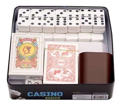 Casino Basico En Caja Tin - Novelty