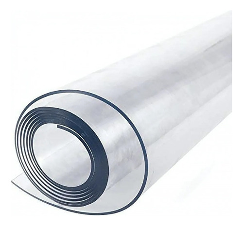 Pvc Cristal Mica Transparente Rollo 50m X 1.5m Espesor 0.3