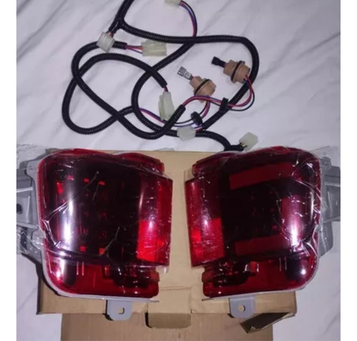 Stops Led Parachoque Land Cruiser Lc 200 2016 Nuevos