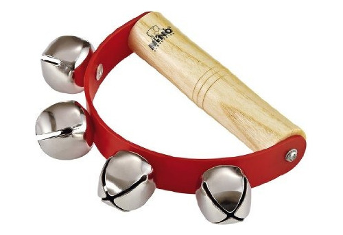 Nino Percussion Nino962 Sleigh Bells De Mano Con Agarre De M