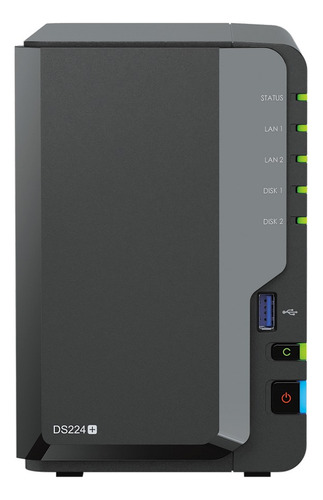 Almacenamiento Ds224+ X 2 Discos Duros Combo Synology