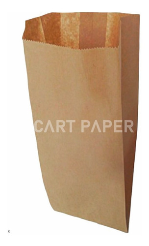 Imagen 1 de 2 de Bolsas Papel Kraft 7 Kg 27x40 250 Unidades / Cart Paper