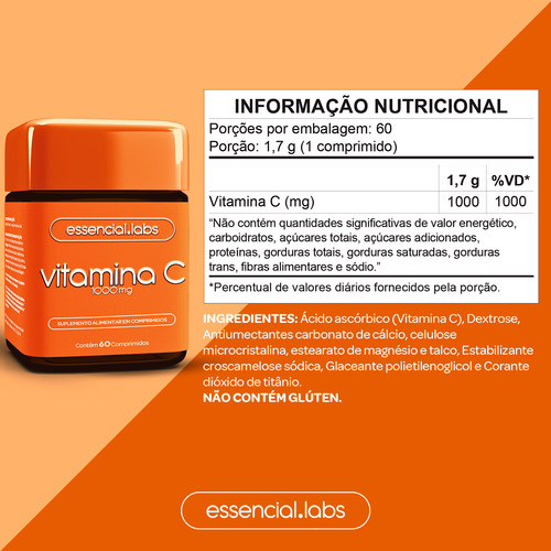 KIT MEGA TREONATO - 60 cápsulas + VITAMINA C 1000mg - 60 doses