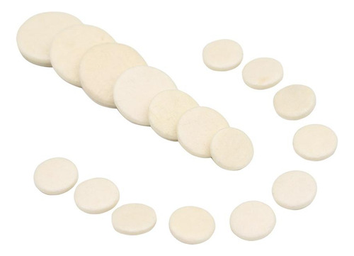 3xclarinet Pads Bb Key 17pcs Marfim