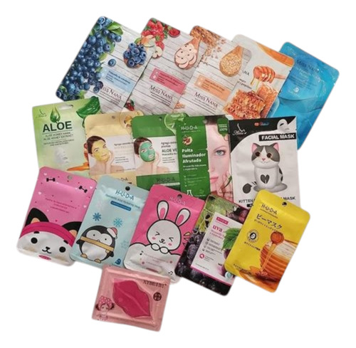 Set 75 Mascarillas Surtidas Coreana Kawaii Mixta