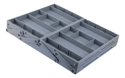 Folded Drawer Organizer Large Capacity 2 Tier 25x30x4.5cm