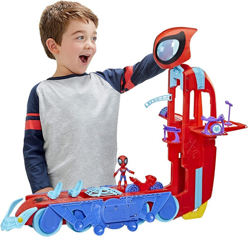 Spidey And His Amazing Friends Crawl-r Gigante / Diverti