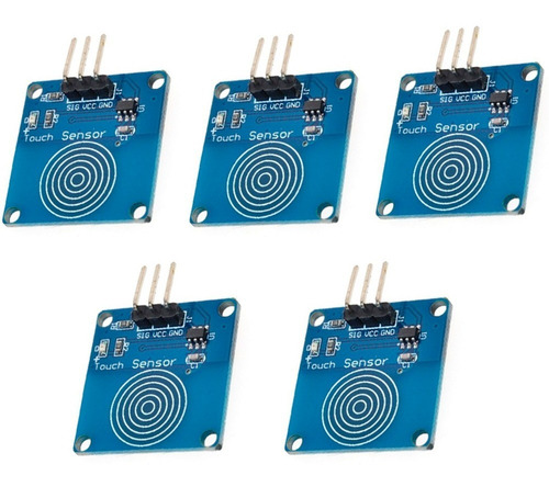 5 Piezas Sensor Touch Capacitativo Ttp223b Capacitivo Tactil