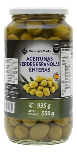 Aceitunas Españolas Enteras 935g