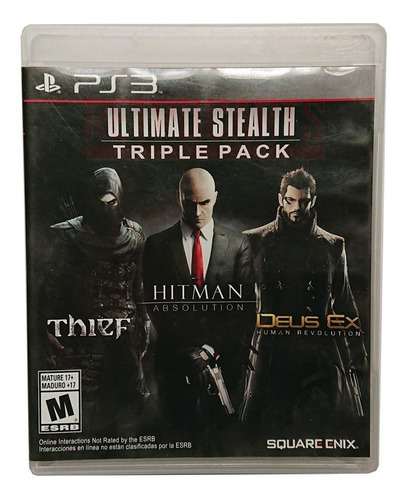 Ultimate Stealth Triple Pack Playstation Ps3