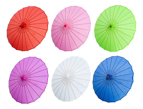 Sombrillas Decorativas Infantiles De 55.88 Cm En 6 Colores