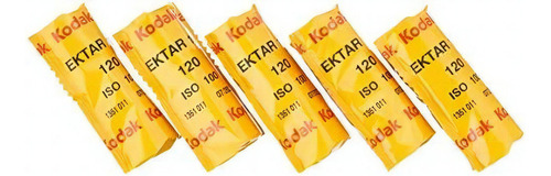 5 Rollos Kodak Professional Ektar 120 Iso 100 35mm 36 Fotos