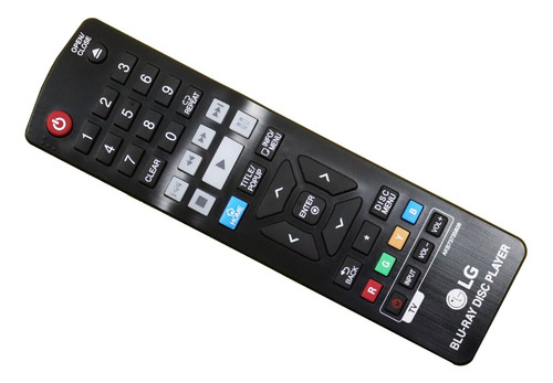 Controle Remoto Blueray Player LG Bp630 Akb73735801