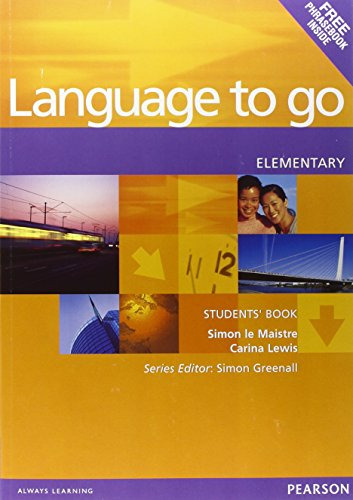 Libro Language To Go Elementary Students Book De Simonle Mai