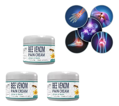 Crema De Cuidado Profesional Bee Venom, 3 Unidades