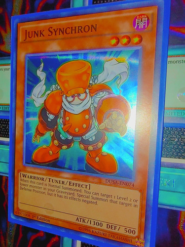 Yugioh! Junk Synchron Ultra Rare Dusa-en074 1st Edition 