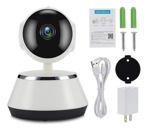 Imagen 3 de 9 de Camara Ip Wifi Hd Domo Inalámbrica 720p iPhone Android Audio