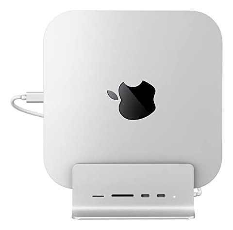 Pack Mac Mini Dock 5 En 1: Soporte Ssd Y Hub Usb-c